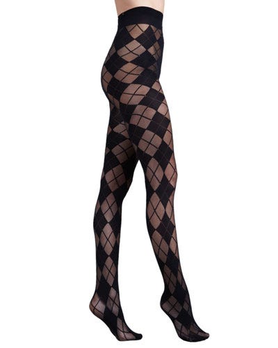 Striped Argyle Sheer Multi-color Design Pattern Tights Fashion Stockings Hose OS Striped Argyle Sheer Multi-color Design Pattern Tights Fashion Stockings Hose OS